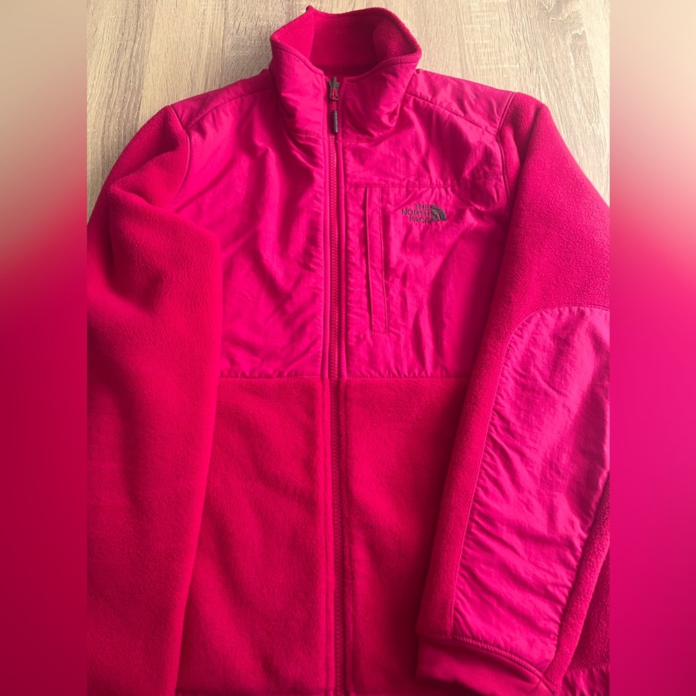 North face fleece pink